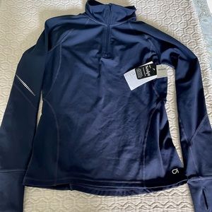 GAP Sculpt Compression 1/4 zip pullover NWT